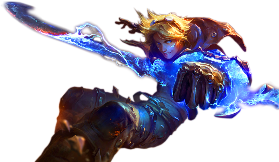 Ezreal Png (1024x604), Png Download