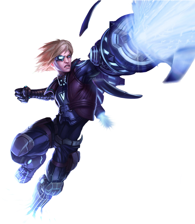 Ezreal Png (637x717), Png Download