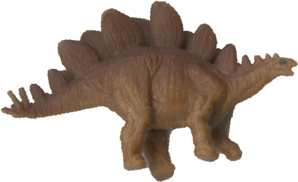 Stegosaurus - Triceratops (700x543), Png Download