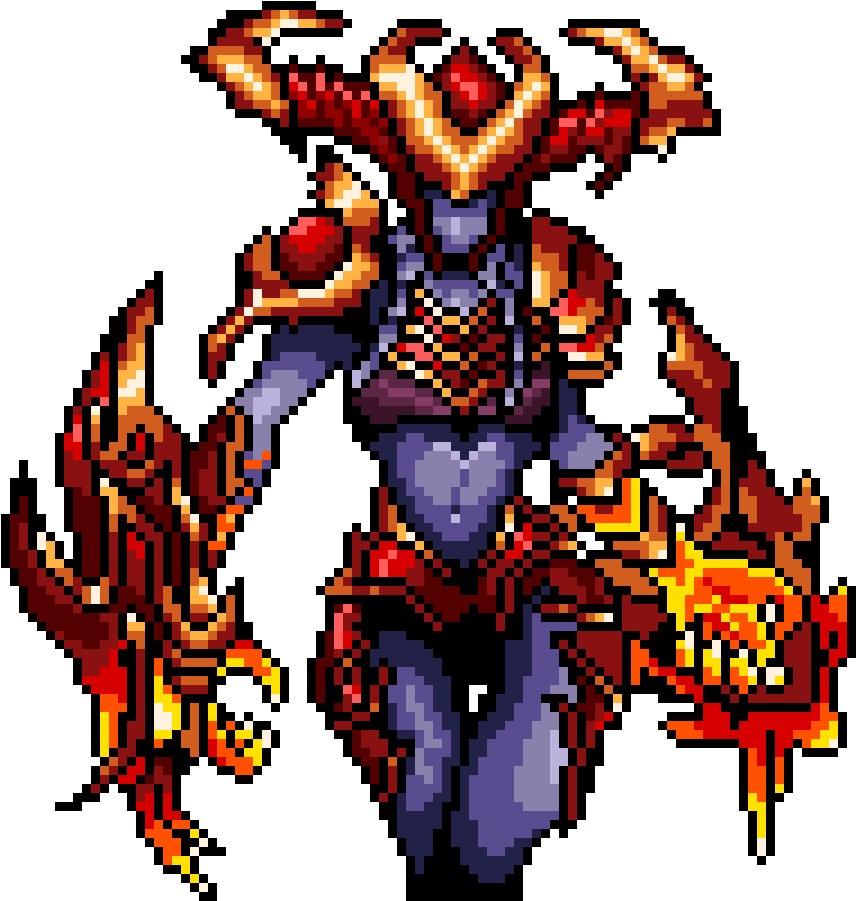 K - League Of Legends Pixelart (1125x945), Png Download