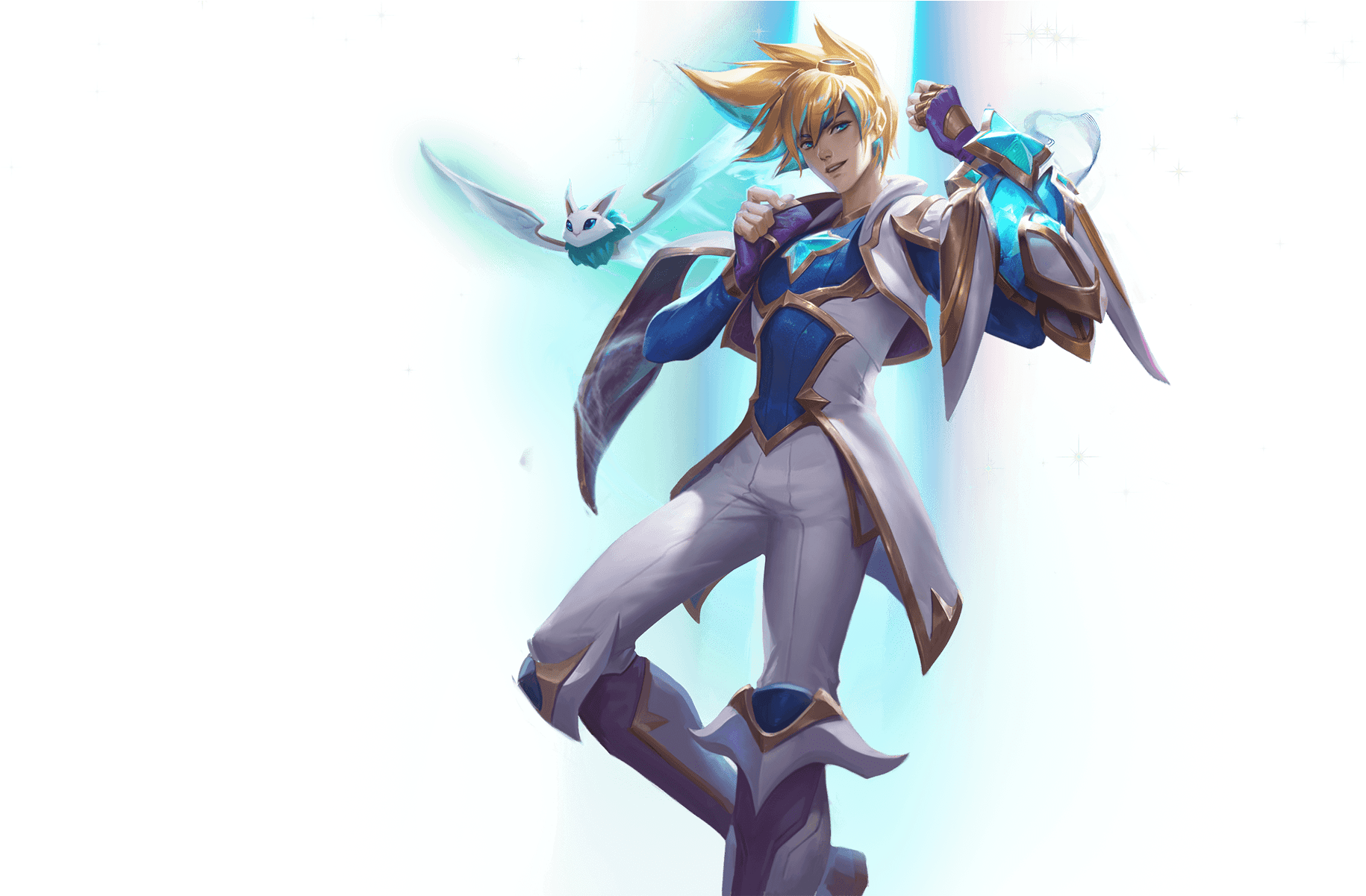 Ezreal Vệ Binh Tinh Tú - Ez Vệ Binh Tinh Tú (2239x1200), Png Download