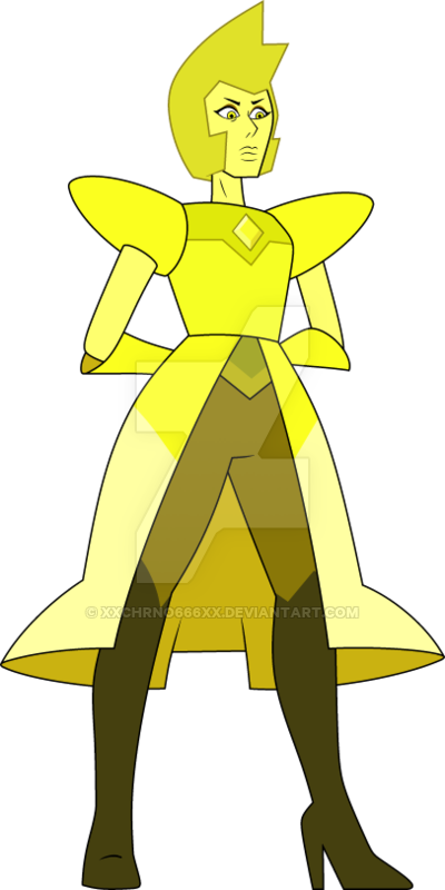 Yellow Diamond Png - Imagenes De Steven Universe Diamante Amarillo (400x800), Png Download