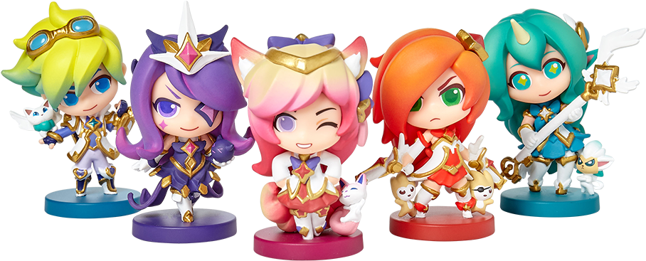 Riot Games Merch - Star Guardian Ahri Figure (1000x800), Png Download