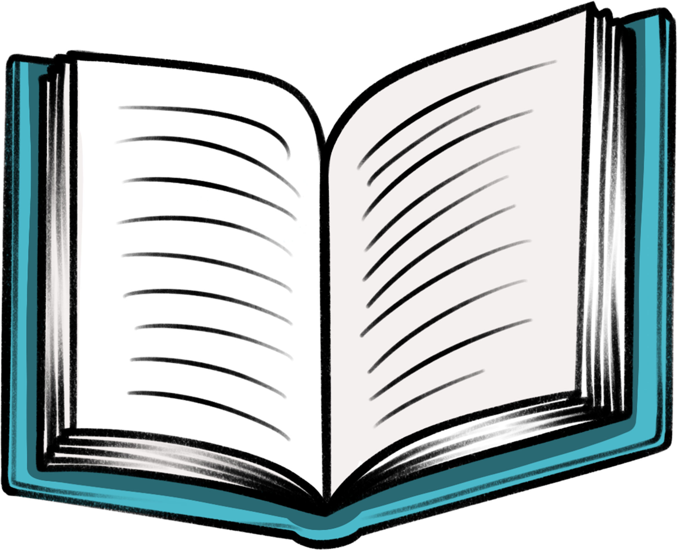 Open Book Clipart (2500x2500), Png Download