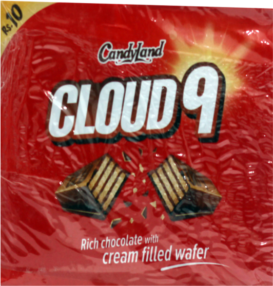 Candyland Cloud-9 Chocolate 18x19gm Box - Chocolate (550x684), Png Download