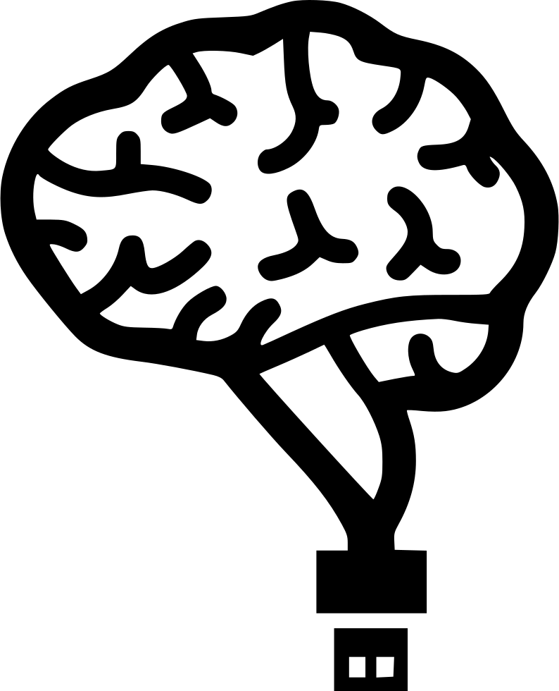 Png File Svg - Brain Machine Interface Icon (794x980), Png Download