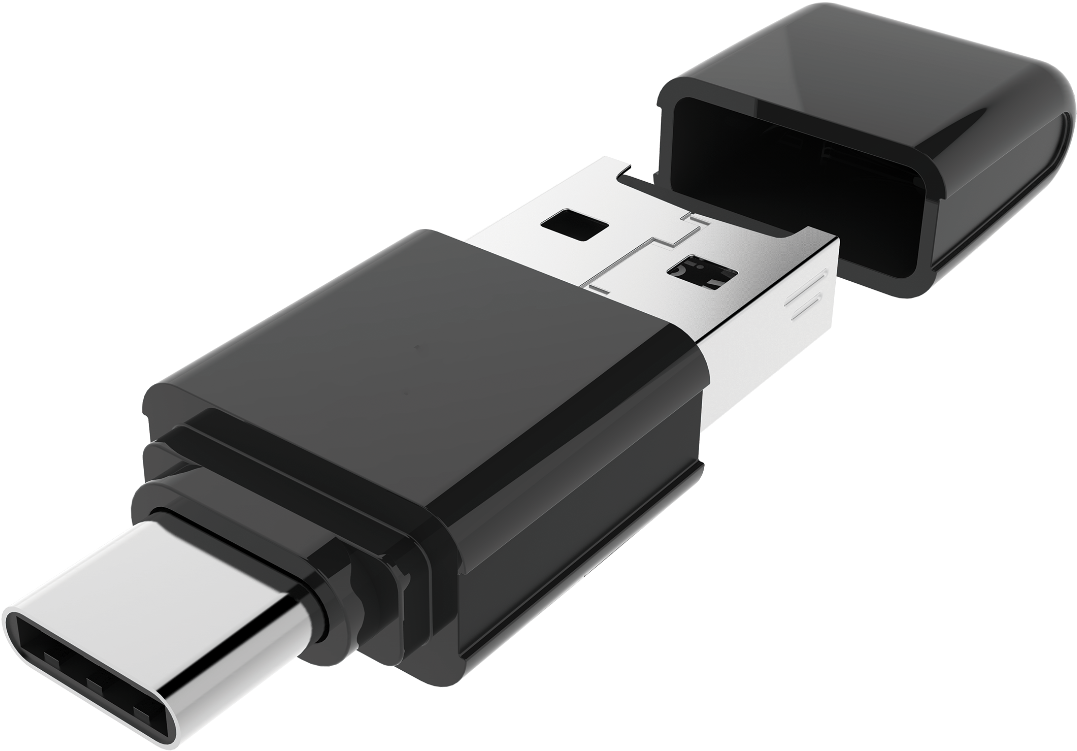 Hover To Zoom - Usb Flash Drive (1199x1200), Png Download