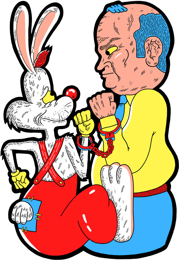 Who Framed Roger Rabbit Sun Clipart - Who Framed Roger Rabbit (670x947), Png Download