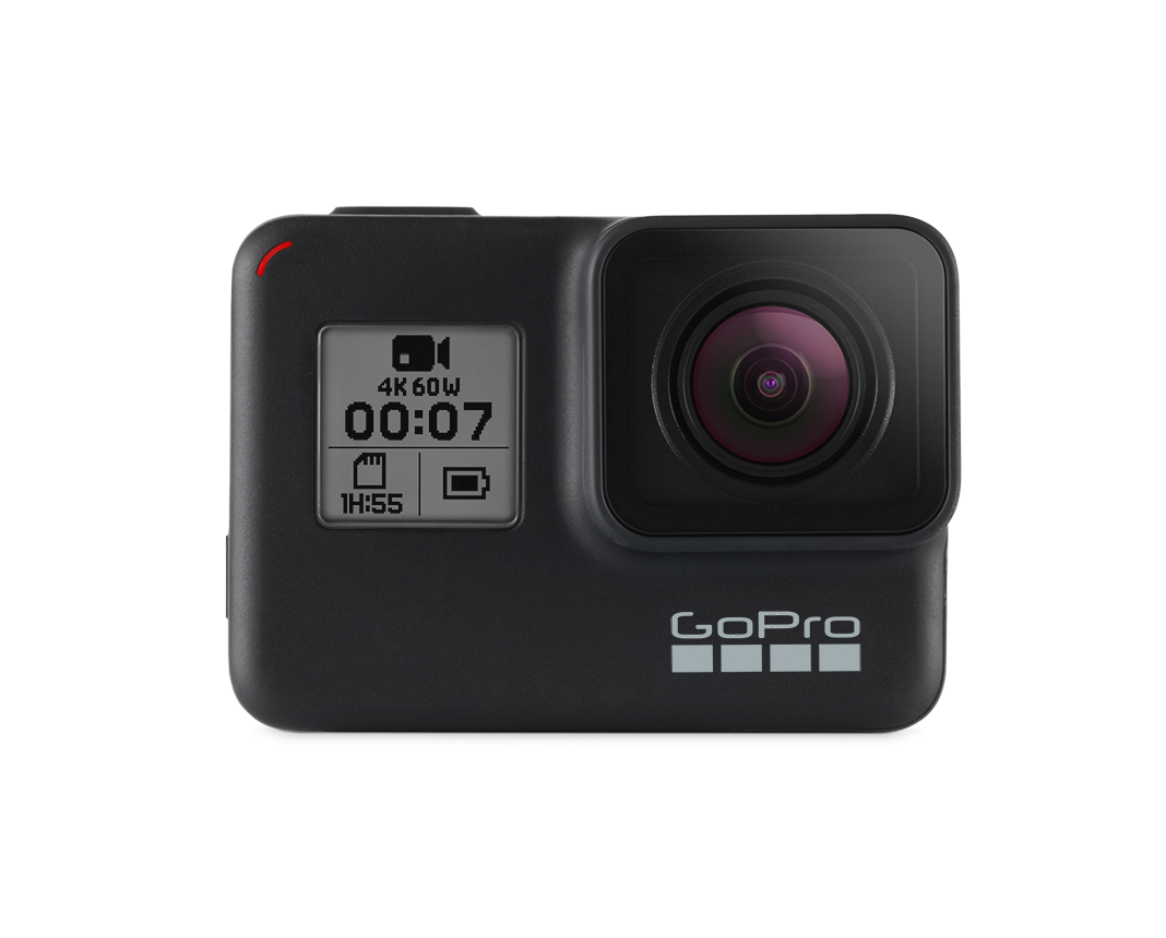 Gopro Hero7 Black Sd Card Bundle - Gopro Black (1080x1080), Png Download