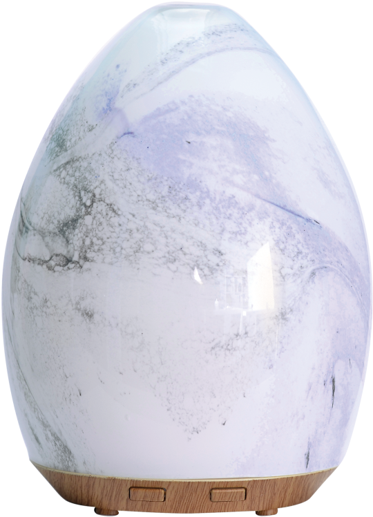 Find In Store - Ultrasonic Glass Swirl Usb Oil Diffuser (620x807), Png Download