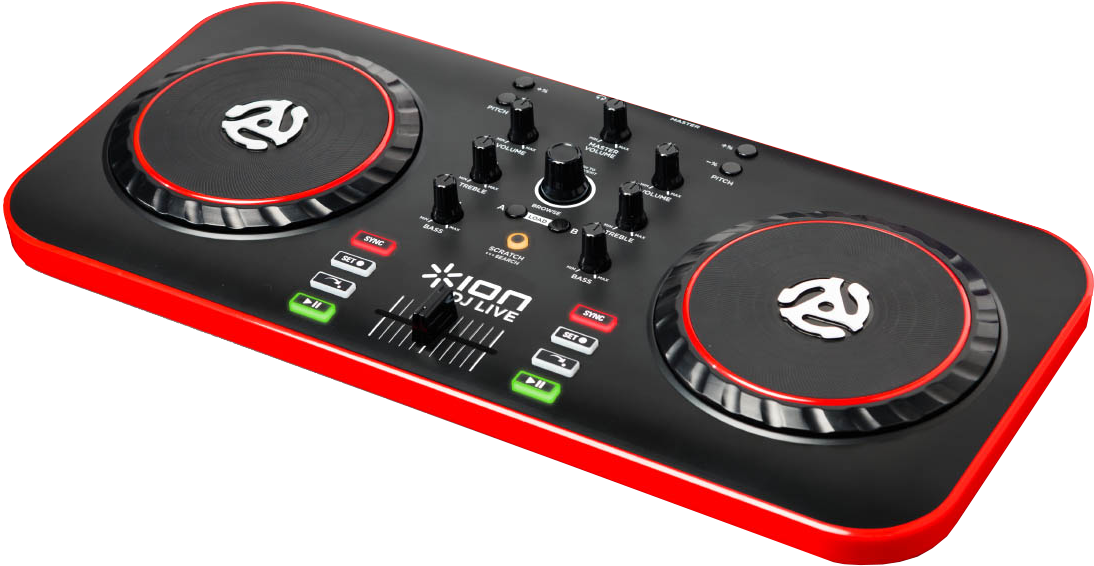 Dj Live Is A Powerful And Fun Way To Dj With Your Digital - Dj Controller Low Price (1200x750), Png Download