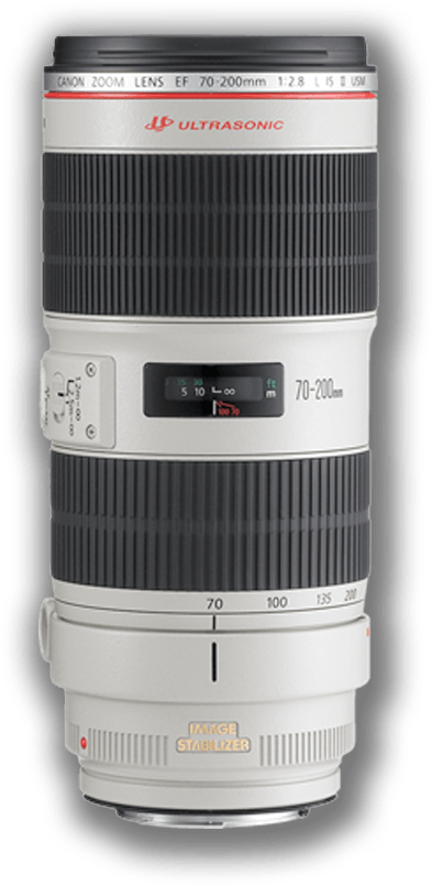 Canon Ef 70-200mm F/2 - 2.8 L Is Ii Usm (900x900), Png Download