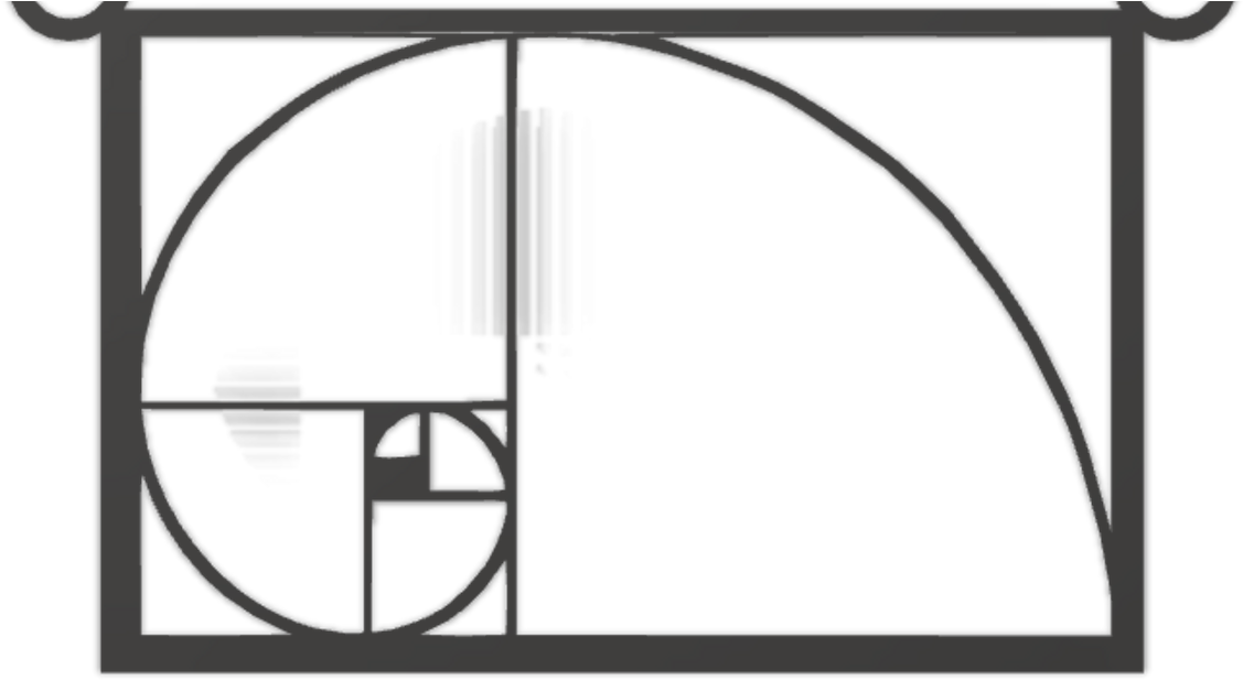 Fibonacci Spiral Pendant Mod Corner Clasps X2 (1200x630), Png Download