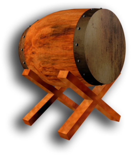 Background Bedug Dan Ketupat - Bedug Lebaran (720x576), Png Download