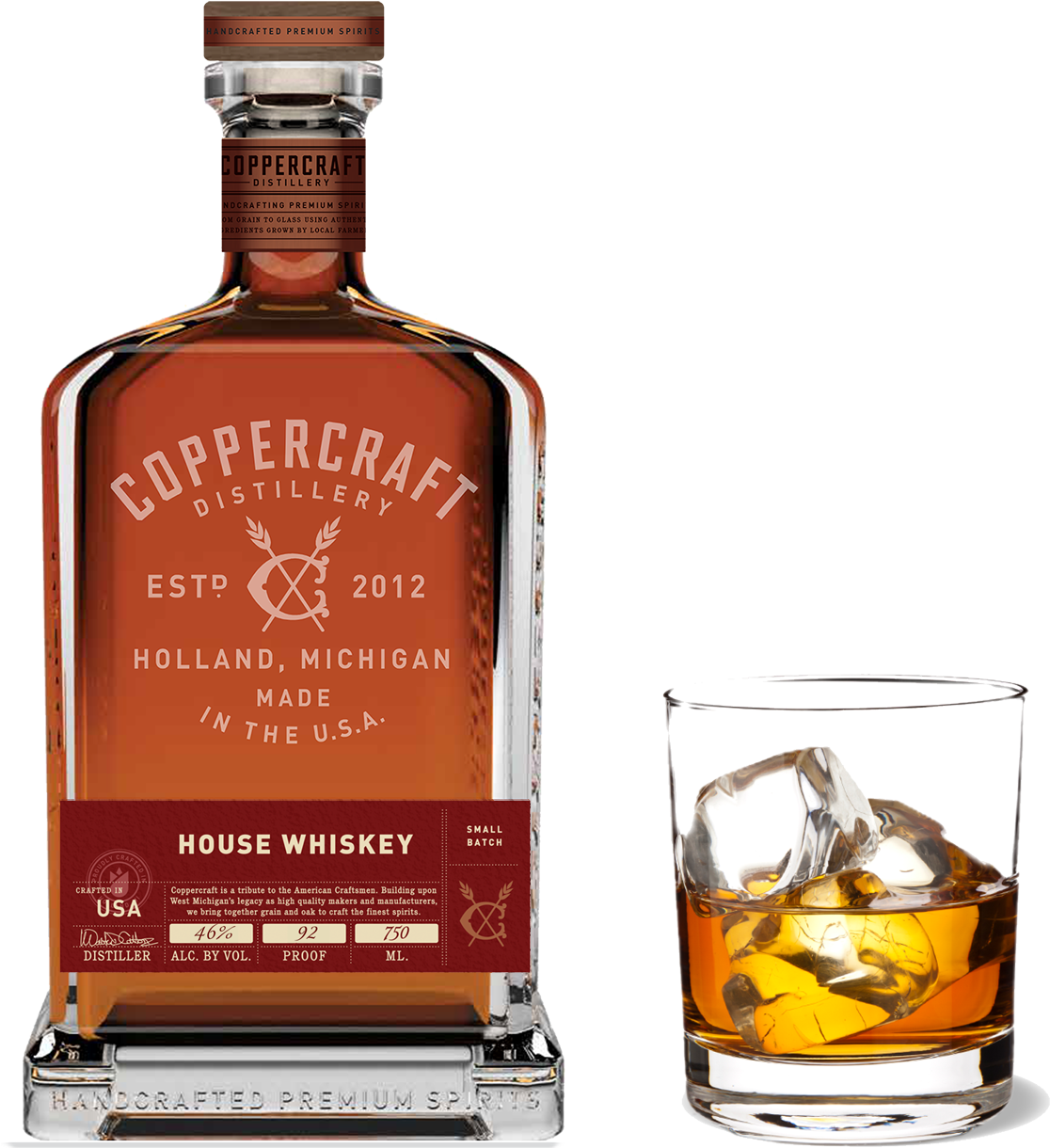 Coppercraft Distillery (1128x1253), Png Download