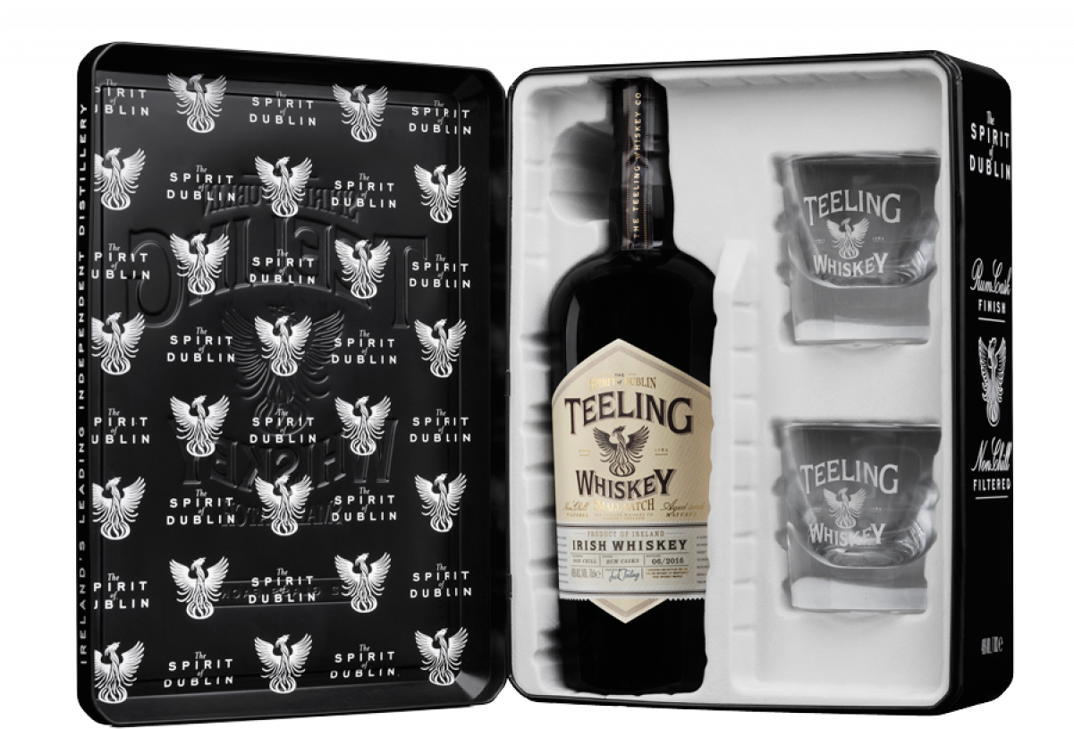 Teeling's Small Batch Glass Gift Set (1200x1200), Png Download