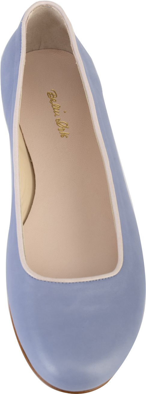 Bailarina Dancer Mary Azul - Ballet Flat (1000x1500), Png Download