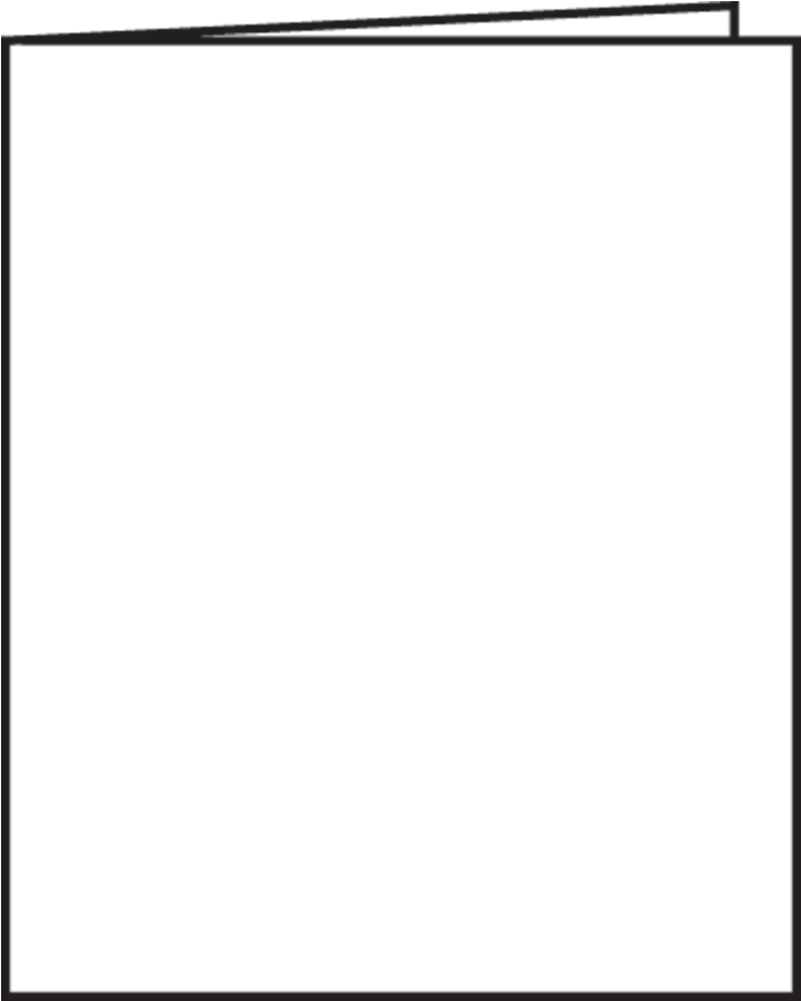 Tcr66865 White Blank Book 10-pack Image - Monochrome (900x900), Png Download