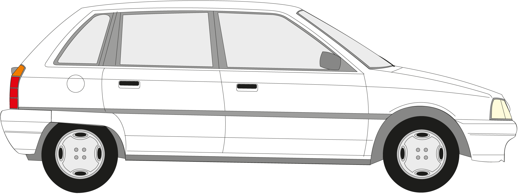 Volkswagen Caddy (2009x752), Png Download