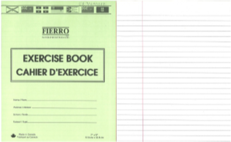 Product Image E1437 - Exercise Book (850x850), Png Download