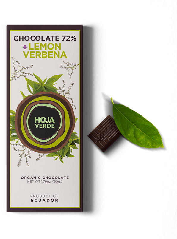 Barra72% Lemon Verbena Estadosunidos 800x800px - Hoja Verde Chocolate (800x800), Png Download