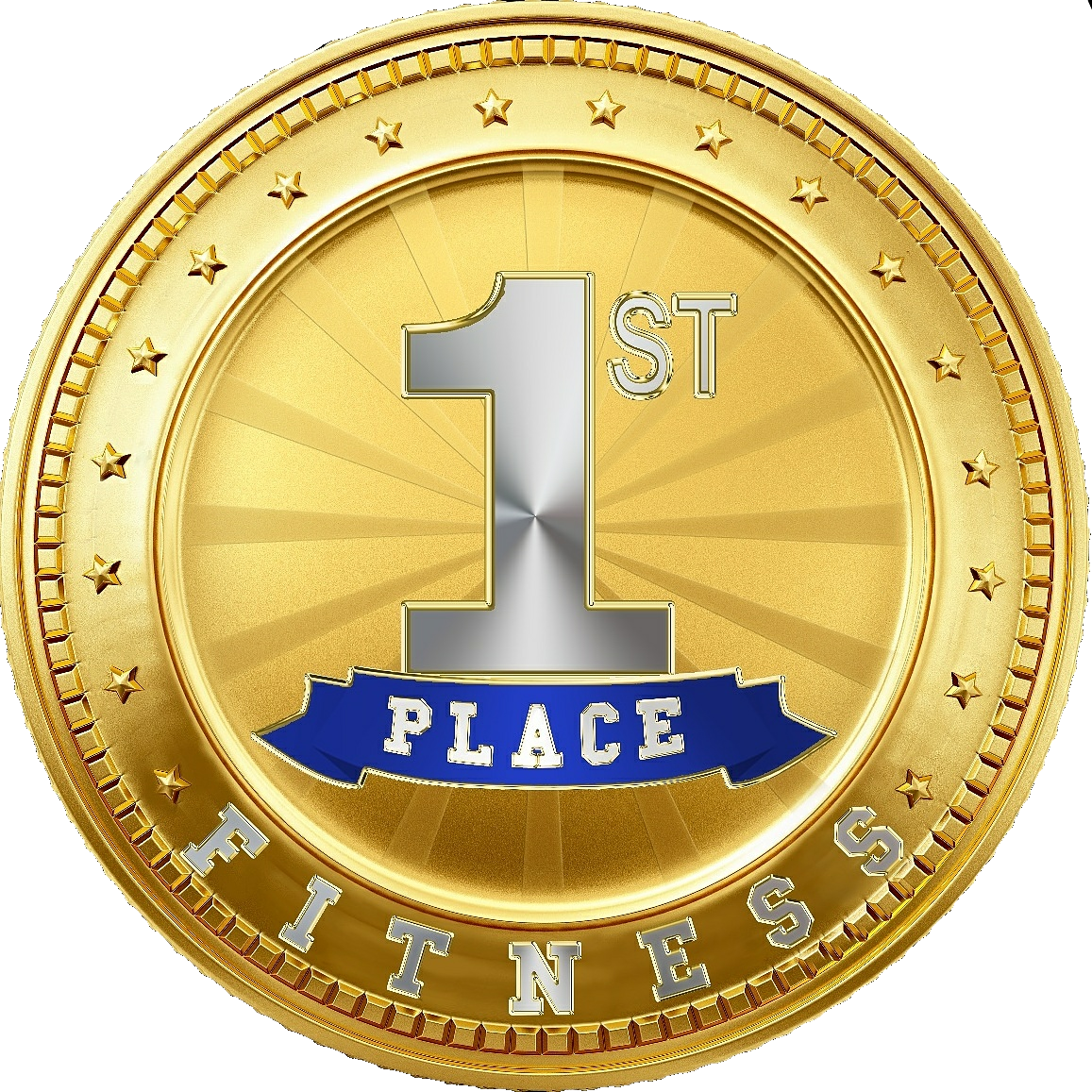 1st Place Fitness - Emblem (1157x1157), Png Download