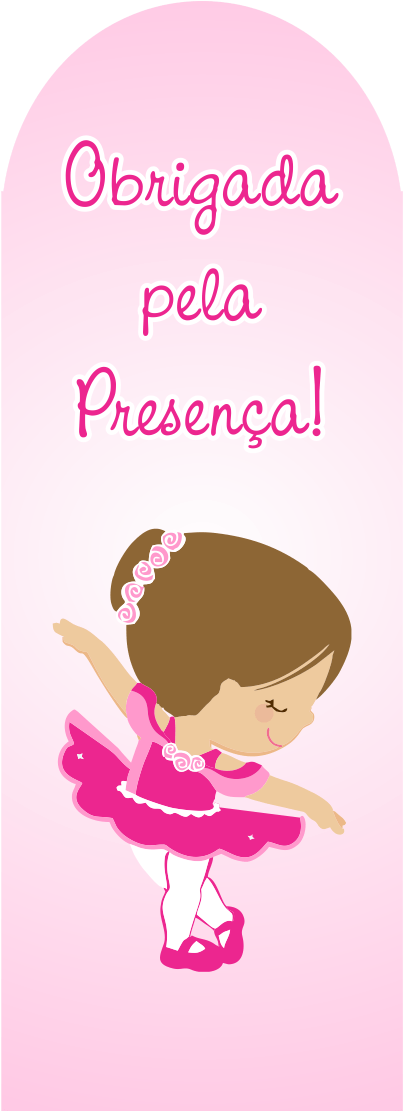 Adesivo Bailarina Rosa - Kids (1110x1110), Png Download