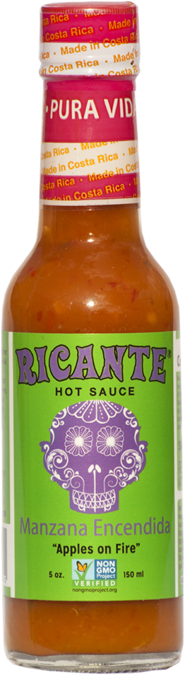 Manzana Encendida - 5 Pack - Glass Bottle (394x1024), Png Download