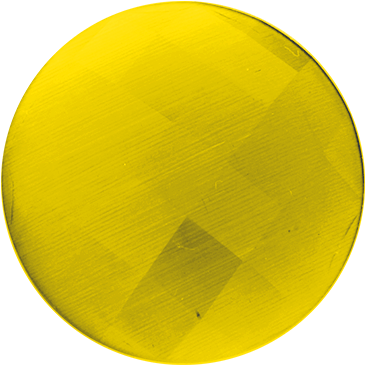 My Imenso Faceted Cat's Eye "yellow" - Sphere (800x800), Png Download