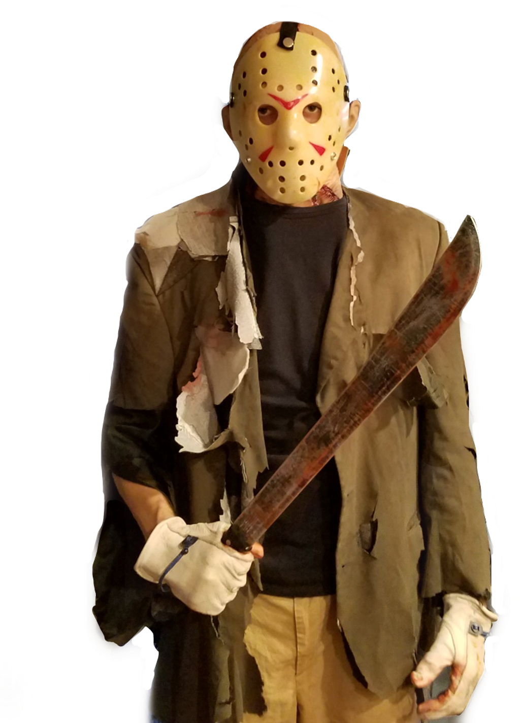 Jason Sticker - Goaltender Mask (1024x1425), Png Download