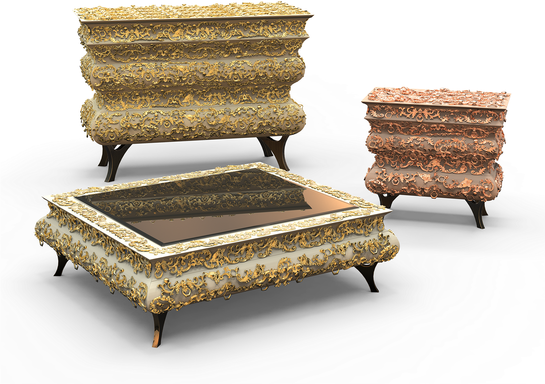 Crochet - Boca Do Local Furniture (1772x1438), Png Download