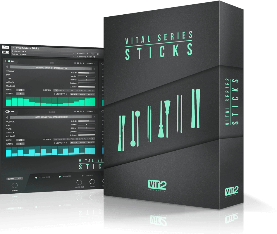 Sticksboxbottom3 - Vir2 Instruments Vital Series Sticks (957x799), Png Download