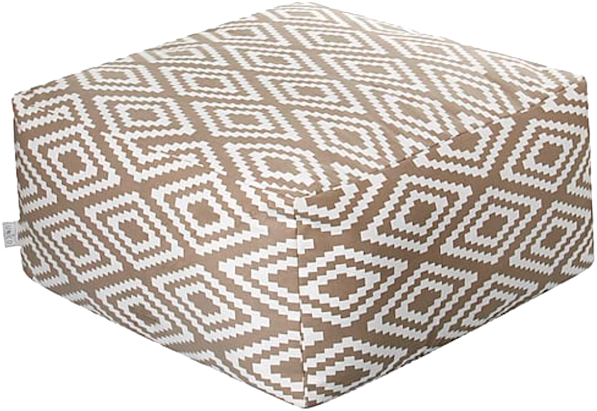 Puff Cuadrado Oro Blanco - Coin Purse (860x1115), Png Download
