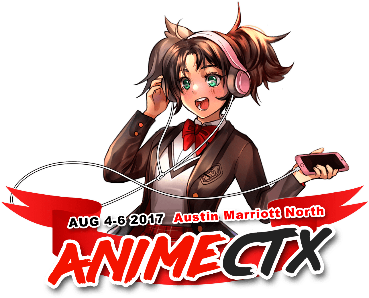 Animectx Is An Austin Based Anime Convention Located - Animectx 2019 (1315x1080), Png Download