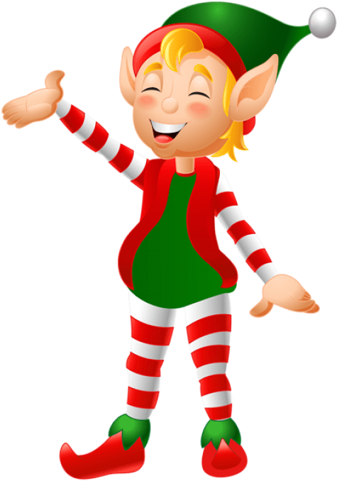 Free Png Elf Transparent Png - Transparent Background Elf Clipart (480x686), Png Download
