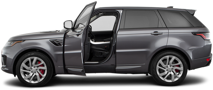 Driver's Side Profile With Drivers Side Door Open - Black Dodge Journey 2017 (800x400), Png Download