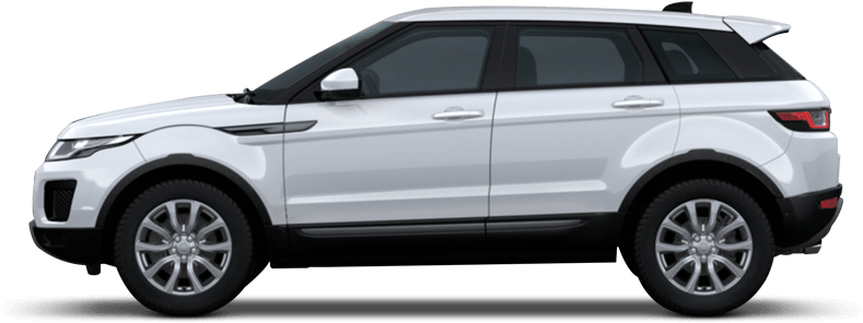Land Rover Range Rover Evoque - Silver Range Rover Evoque (850x480), Png Download
