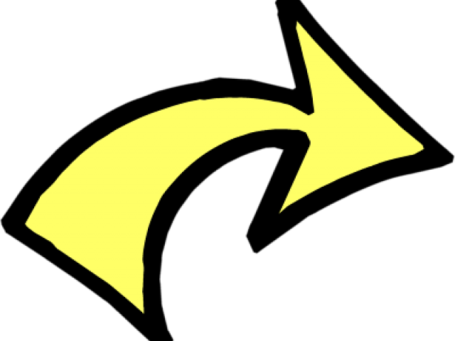 Transparent Background Yellow Arrow Png (640x480), Png Download