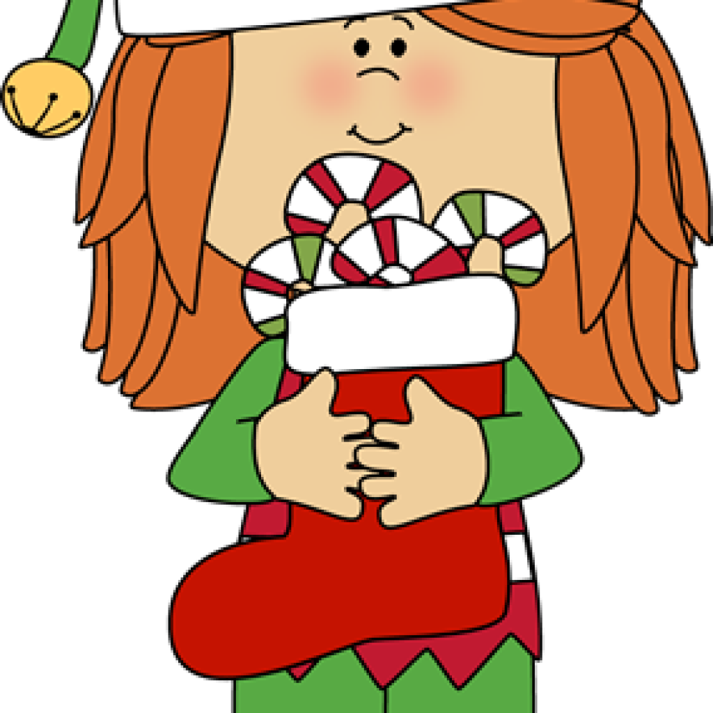 Christmas Elves Clipart Collection Of Free Elves Clipart - Chief Elf At Christmas (1024x1024), Png Download
