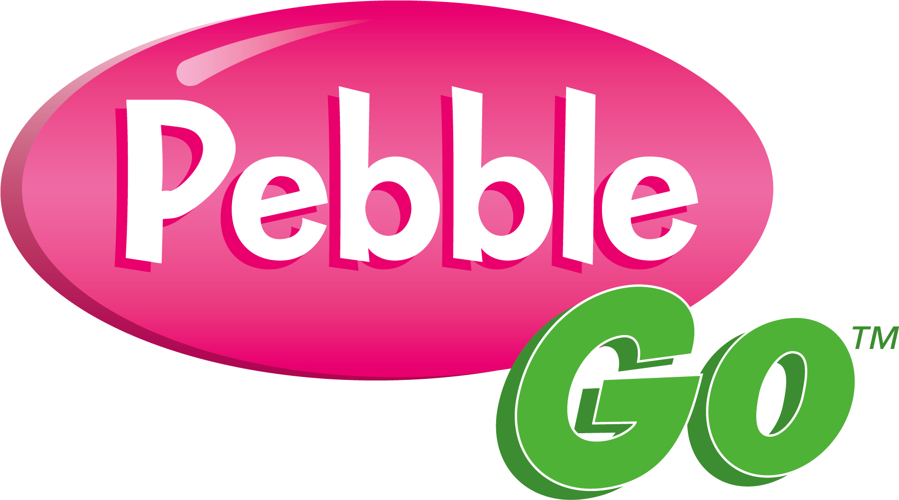 Image Result For Pebblego - Pebble Go Logo Png (1800x1014), Png Download