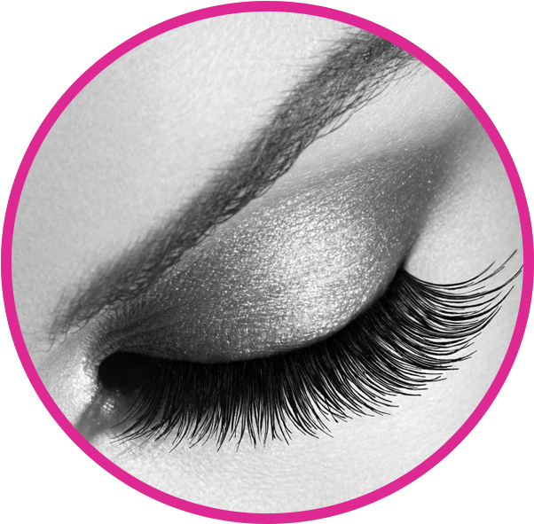 2d-6d - Lashes And Eyes (641x600), Png Download