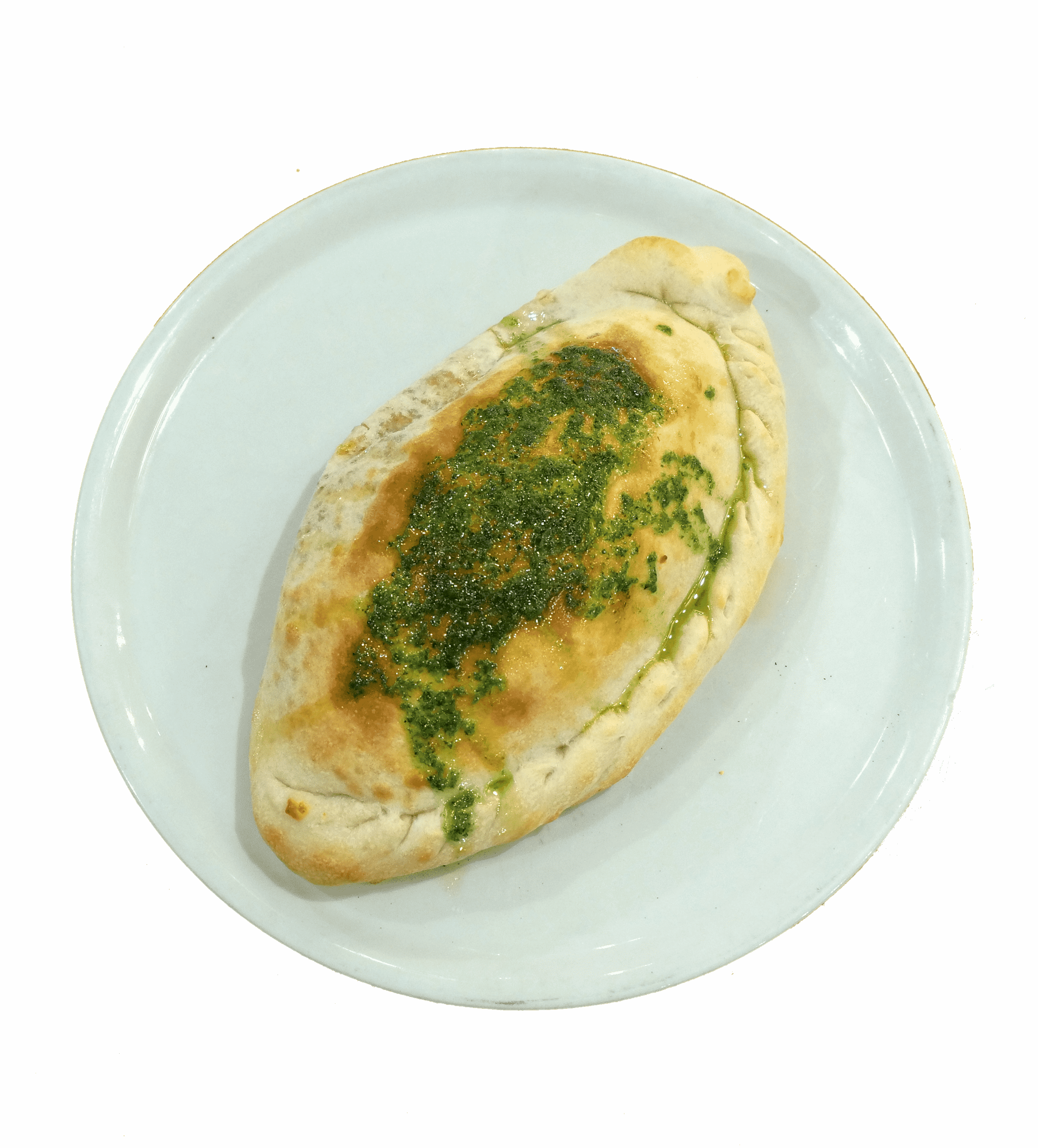 Pizza Calzone - Garlic Bread (2640x2920), Png Download