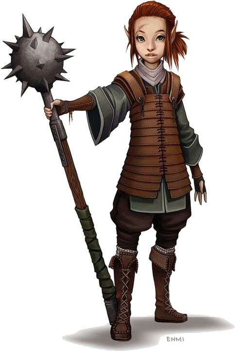 Elves Also Have An Appreciation For The Written Word, - Halfling Morningstar (563x816), Png Download