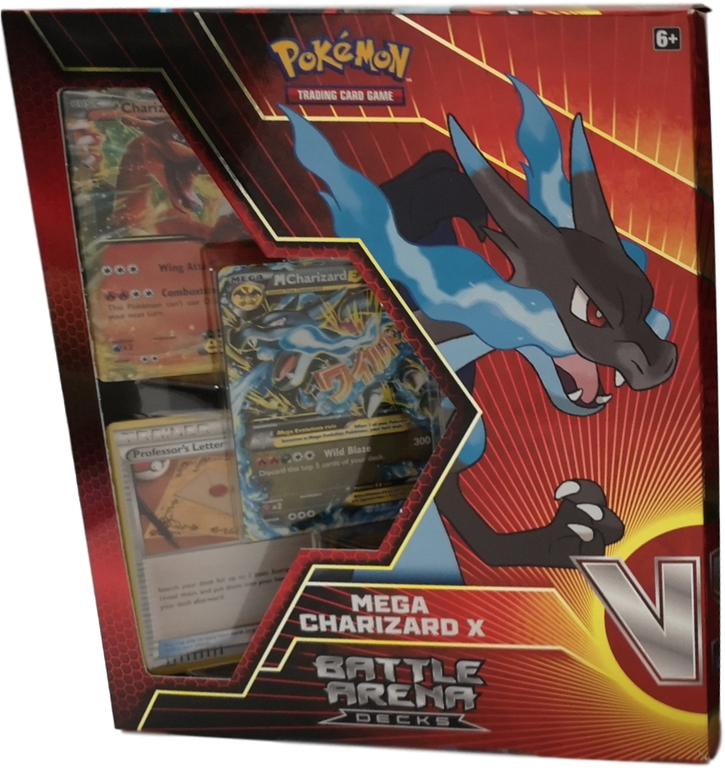 Mega Charizard X Battle Arena (1068x1188), Png Download