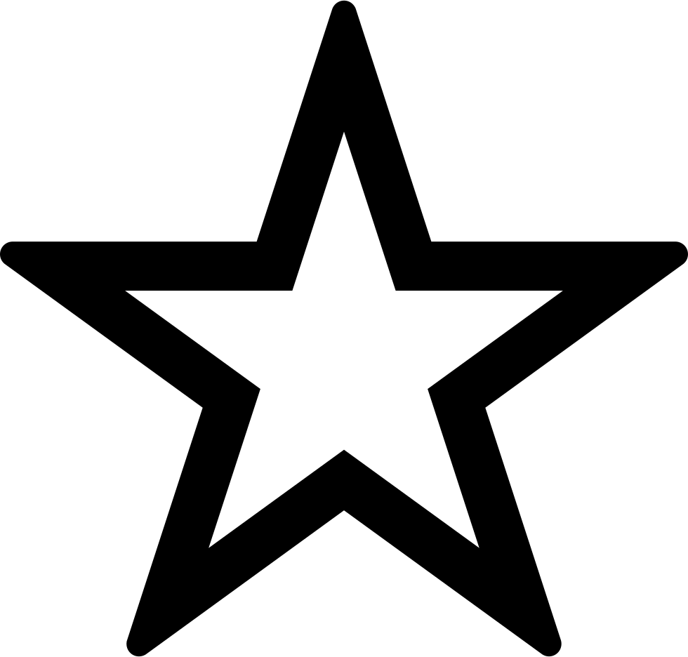 Png File Svg - Animated Black And White Star (980x936), Png Download