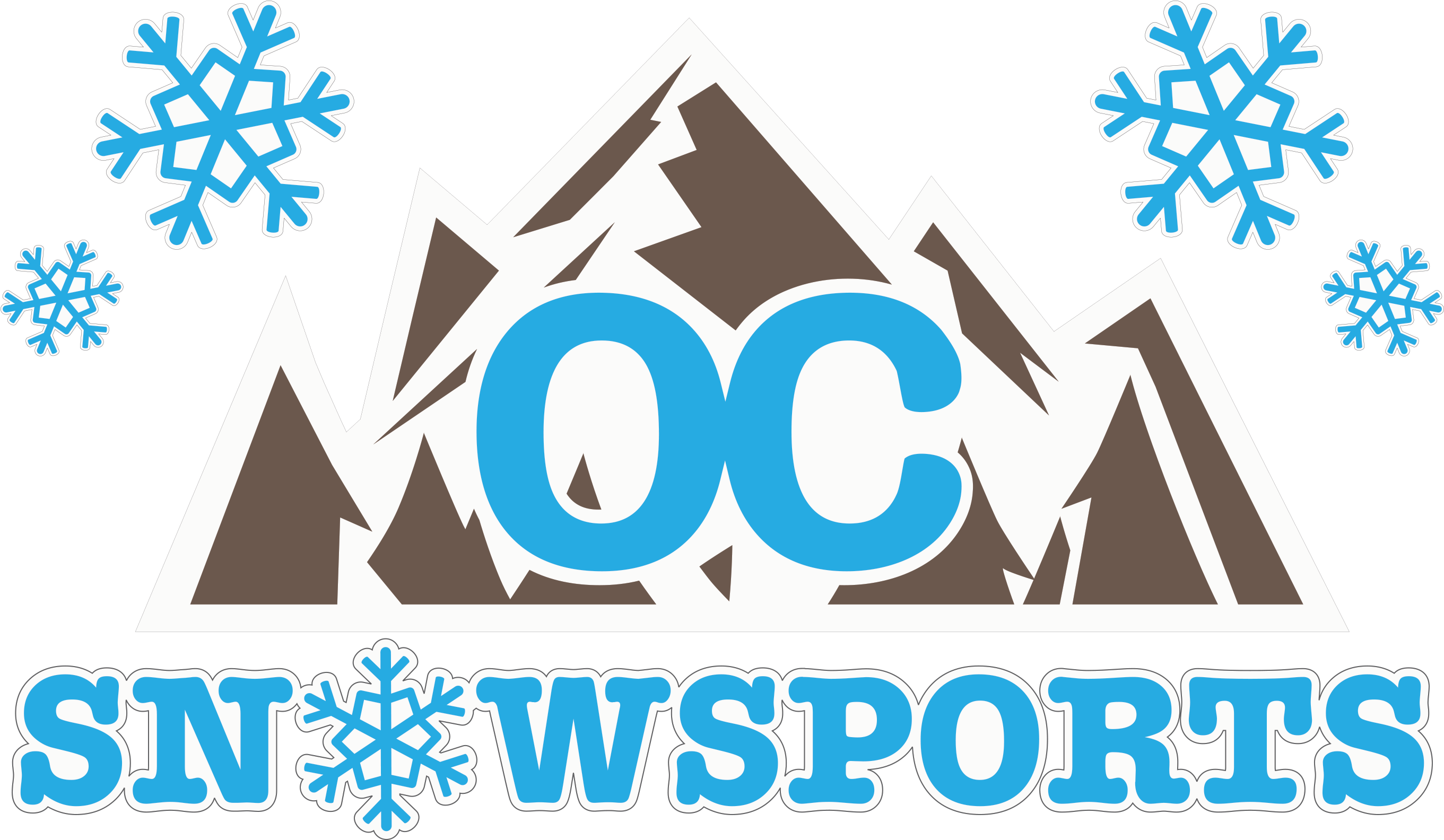 Oc Snowsports - Love (2824x1711), Png Download