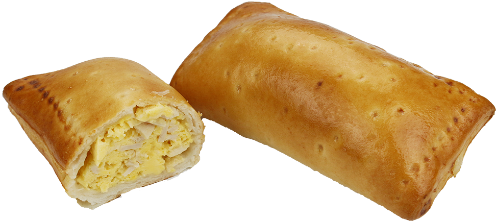 Calzone - Breakfast - Egg Roll (1000x486), Png Download