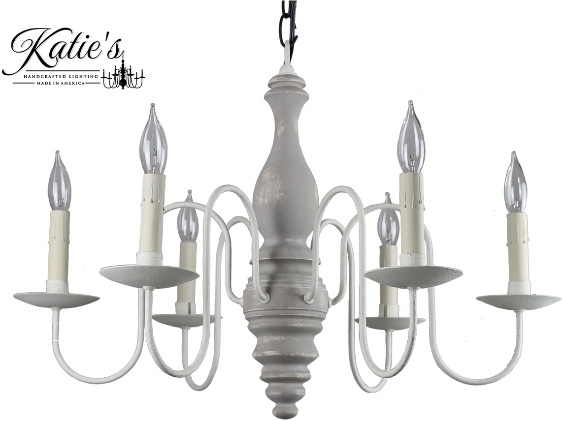 Katie's Handcrafted Lighting Anderson House Wood Chandelier - Chandelier (1280x917), Png Download