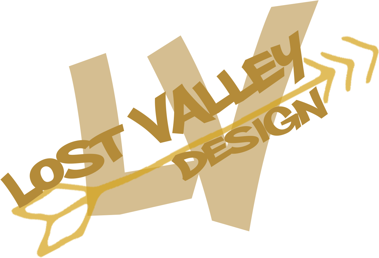 Lost Valley Design - Calligraphy (1467x1017), Png Download