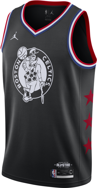 Nike Kyrie Irving Boston Celtics All-star Edition Jersey - Celtics Jersey Jordan (650x650), Png Download
